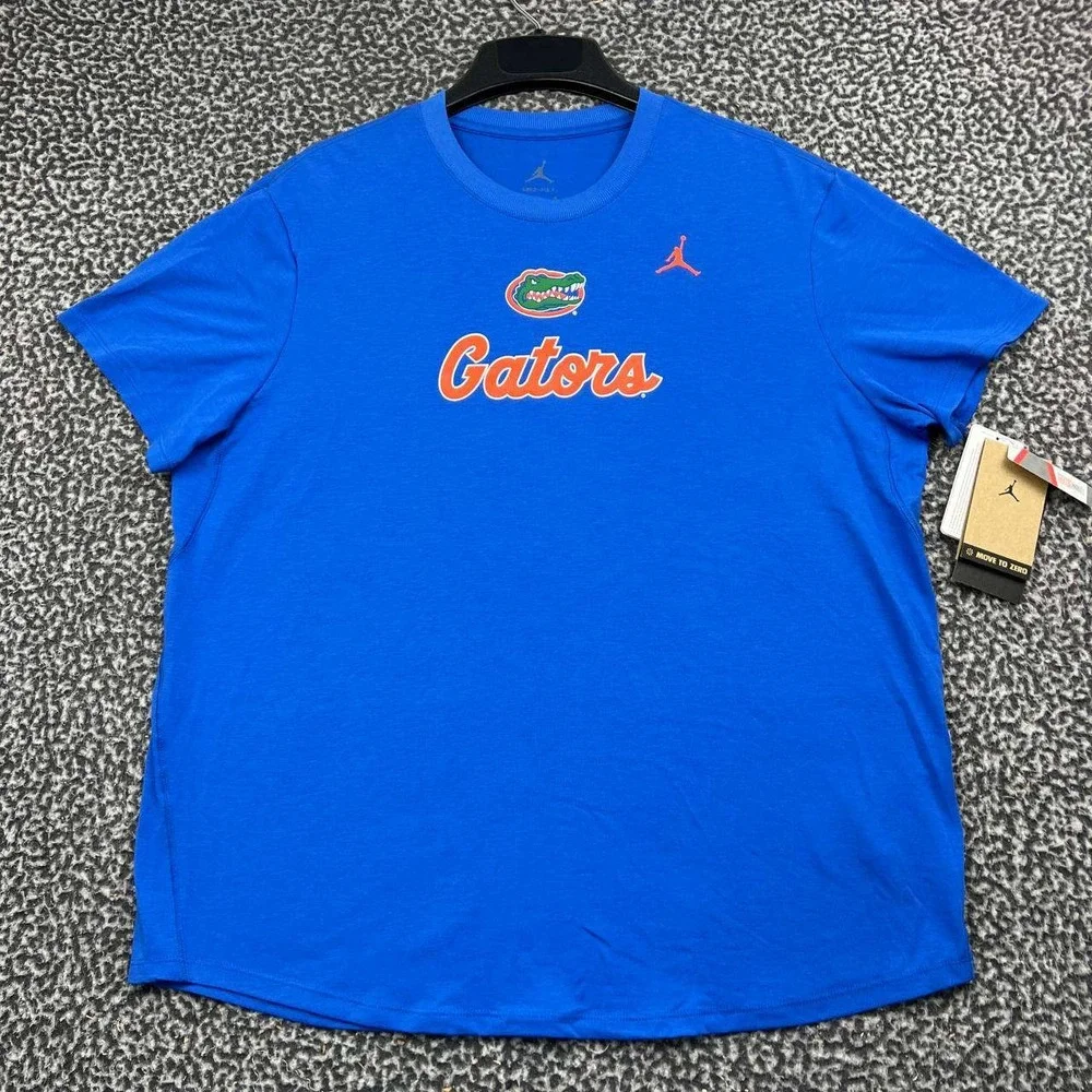 Air Jordan Florida Gators Dri-FIT Shirt Men Medium Jumpman Short Sleeve New M